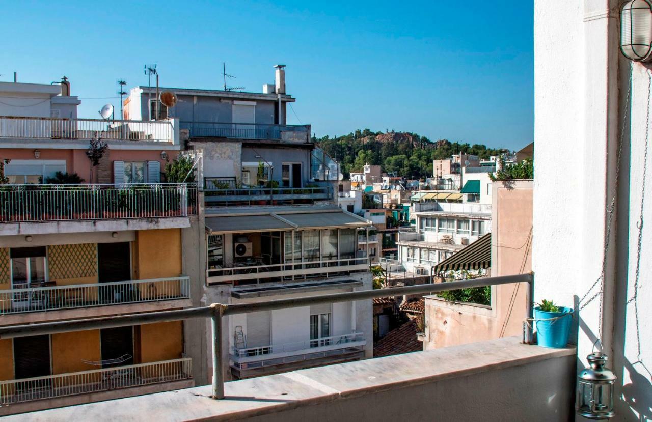5Th Floor Apartment With Balcony Атина Екстериор снимка