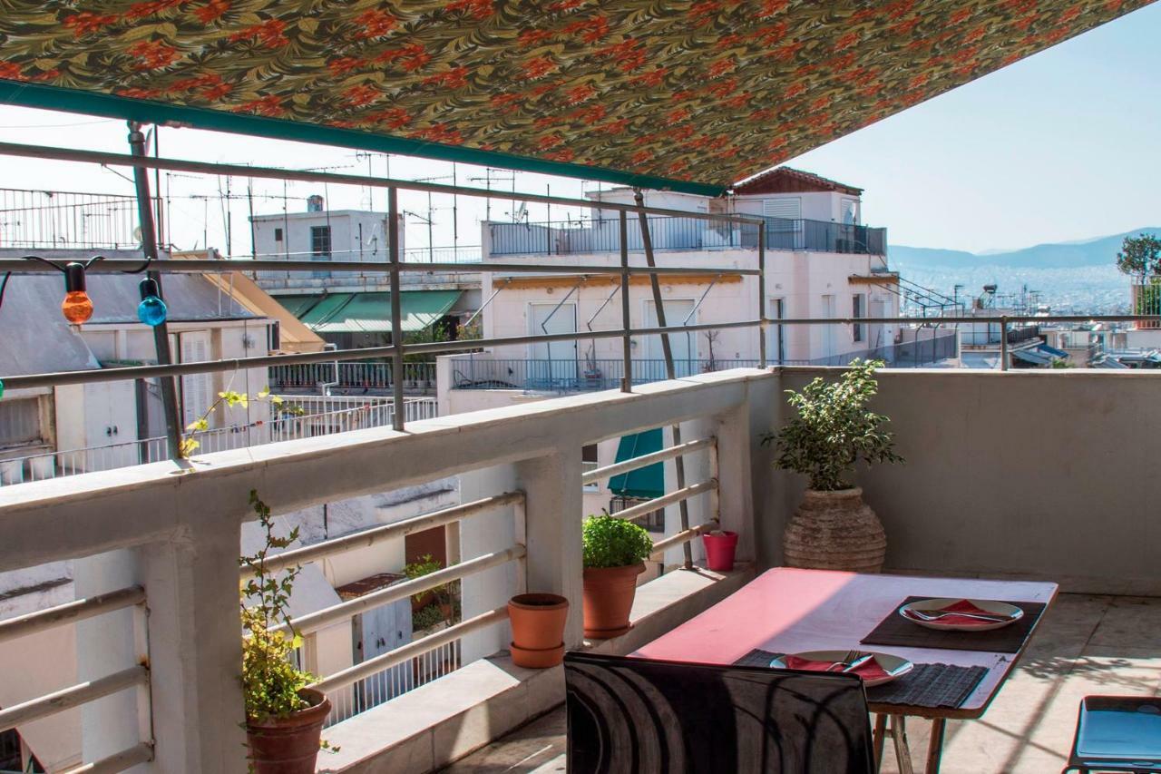 5Th Floor Apartment With Balcony Атина Екстериор снимка
